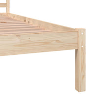 Bed Frame Solid Wood Pine 92x187 cm Single Bed Size bedroom furniture Kings Warehouse 