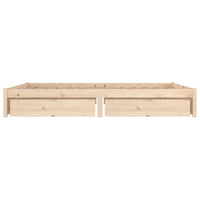 Bed Frame with Drawers 153x203 cm Queen Size bedroom furniture Kings Warehouse 