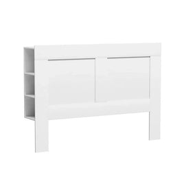 Bed Head Headboard Queen with Shelves - CABI White Furniture Kings Warehouse 