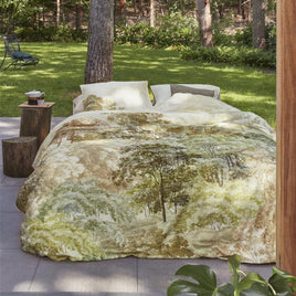 Bedding House Arcadia Green Cotton Sateen Quilt Cover Set Queen Home & Garden Kings Warehouse 