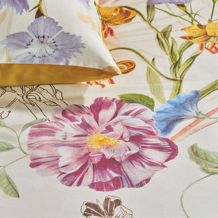 Bedding House Beau Multi Cotton Sateen Quilt Cover Set Queen Home & Garden Kings Warehouse 