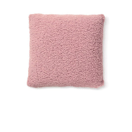 Bedding House Bedding House Sherpa Filled Square Cushion Mauve Home & Garden Kings Warehouse 