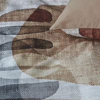 Bedding House Broc Natural Cotton Quilt Cover Set Queen Home & Garden Kings Warehouse 