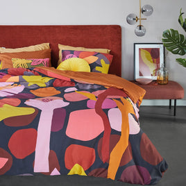 Bedding House Candy Multi Cotton Sateen Quilt Cover Set Queen Home & Garden Kings Warehouse 