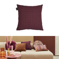 Bedding House Chelsy Plum (Also Known as Purple) Square Filled Cushion 40cm x 40cm Home & Garden Kings Warehouse 