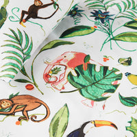 Bedding House Crazy Jungle Multi Cotton Quilt Cover Set Single Home & Garden Kings Warehouse 