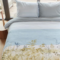 Bedding House Dunes Natural Cotton Quilt Cover Set Queen Home & Garden Kings Warehouse 