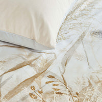 Bedding House Florine Sand Cotton Quilt Cover Set Queen Home & Garden Kings Warehouse 