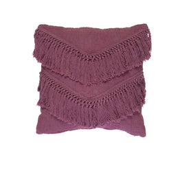 Bedding House Heather Plum (Also known as Red) Luxury Cotton Filled Cushion Home & Garden Kings Warehouse 