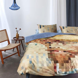 Bedding House Homage Multi Cotton Sateen Quilt Cover Set Queen Home & Garden Kings Warehouse 