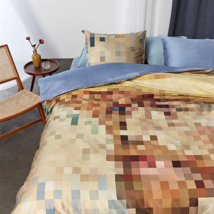 Bedding House Homage Multi Cotton Sateen Quilt Cover Set Queen Home & Garden Kings Warehouse 
