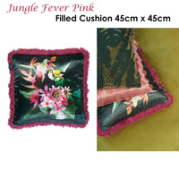 Bedding House Jungle Fever Pink Filled Cushion Home & Garden Kings Warehouse 