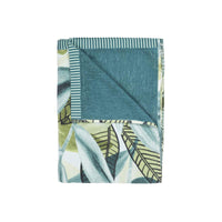 Bedding House Jungle Vibe Green Cotton Velour Beach Towel Home & Garden Kings Warehouse 