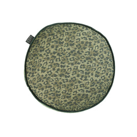 Bedding House Pardus Luxury Cotton Round Filled Cushion - Green Home & Garden Kings Warehouse 