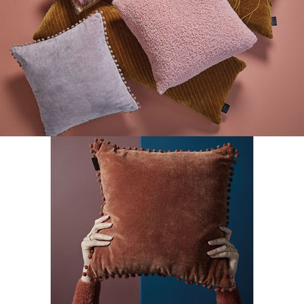 Bedding House Svenja Terracotta Filled Square Cushion Home & Garden Kings Warehouse 
