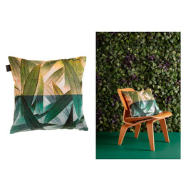 Bedding House Tropical Flora Green Quality Design Filled Polyester Cotton Cushion 45 x 45 cm Home & Garden Kings Warehouse 
