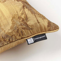 Bedding House Van Gogh Fleur d'Or Embroidered Oblong Filled Cushion 30cm x 50cm Home & Garden Kings Warehouse 
