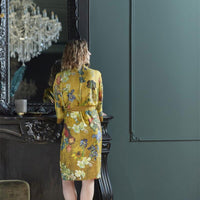 Bedding House Van Gogh Partout des Fleurs Gold Kimono Bath Robe Large/Extra Large Home & Garden Kings Warehouse 