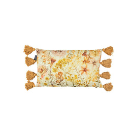 Bedding House Wildflower Yellow Filled Oblong Cushion Home & Garden Kings Warehouse 