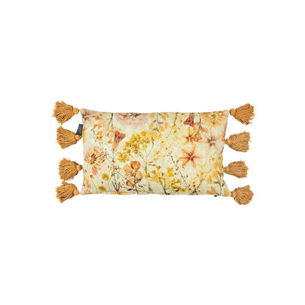 Bedding House Wildflower Yellow Filled Oblong Cushion Home & Garden Kings Warehouse 