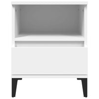 Bedside Cabinet White 40x35x50 cm Kings Warehouse 