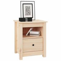 Bedside Cabinets 2 pcs 40x35x49 cm Solid Wood Pine Kings Warehouse 