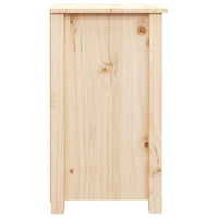 Bedside Cabinets 2 pcs 40x35x61.5 cm Solid Wood Pine Kings Warehouse 