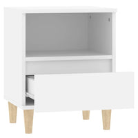 Bedside Cabinets 2 pcs White 40x35x50 cm Kings Warehouse 