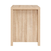 Bedside Table 2 Drawers - MAXI Pine Furniture Kings Warehouse 