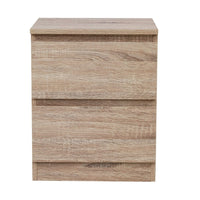 Bedside Table 2 Drawers - PEPE Oak Furniture Kings Warehouse 