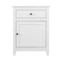 Bedside Tables Side Table Drawers Nightstand White Furniture Kings Warehouse 