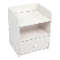 Bedside Tables Side Table Nightstand Storage Drawer Shelf Bedroom Furniture Kings Warehouse 