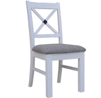 Beechworth Dining Chair Set of 2 Solid Pine Timber Wood Hampton Furniture - Grey dining Kings Warehouse 