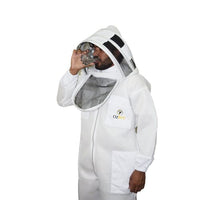 Beekeeping Bee Suit 2 Layer Mesh Hood Style Light Weight & Ultra Cool- S Kings Warehouse 