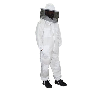 Beekeeping Bee Suit 2 Layer Mesh Round Head Style Ultra Cool & Light Weight - XL Pet Care Kings Warehouse 