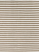 Beige cream striped cotton kilim rug190x250 cm Kings Warehouse 