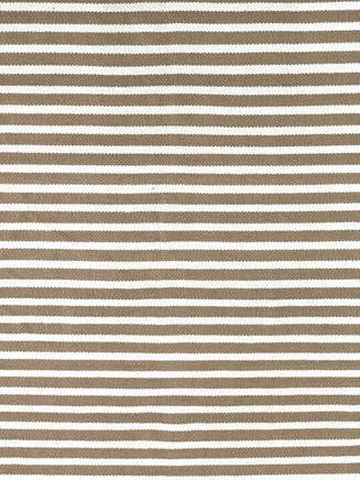 Beige cream striped cotton kilim rug190x250 cm Kings Warehouse 