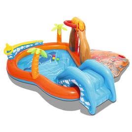 Bestway Kids Pool 265x265x104cm Inflatable Above Ground Swimming Play Pools 208L Home & Garden Kings Warehouse 