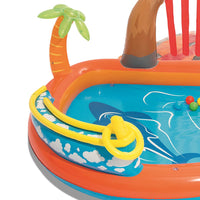 Bestway Kids Pool 265x265x104cm Inflatable Above Ground Swimming Play Pools 208L Home & Garden Kings Warehouse 