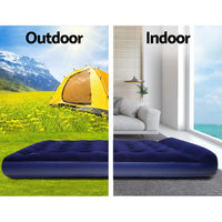 Bestway Single Size Inflatable Air Mattress - Navy Outdoor Adventures Kings Warehouse 