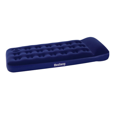 Bestway Single Size Inflatable Air Mattress - Navy Outdoor Adventures Kings Warehouse 