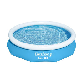 Bestway Swimming Pool Above Ground Kids Fast Set Pools with Filter Pump 3M Wet and Wild Kings Warehouse 