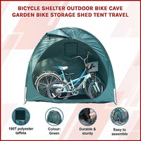 Bicycle Shelter Outdoor Bike Cave Garden Bike Storage Shed Tent Travel Home & Garden KingsWarehouse 