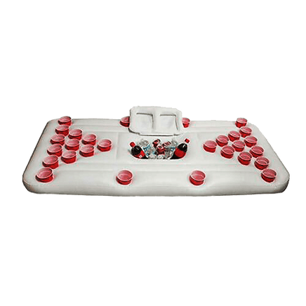 Big PVC Inflatable Beer Pong Raft Floating Pool Party Pong Game Table Lounge Toy Gift & Novelty Kings Warehouse 