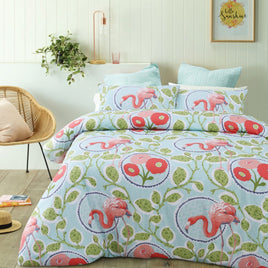 Big Sleep Lila Multi Quilt Cover Set Queen Home & Garden Kings Warehouse 