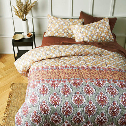 Big Sleep Pippa Printed Quilt Cover Set Queen Home & Garden Kings Warehouse 