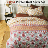 Big Sleep Pippa Printed Quilt Cover Set Queen Home & Garden Kings Warehouse 