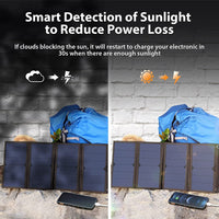 BigBlue Portable 28W SunPower Solar Panel Charger 3 USB Ports Kings Warehouse 