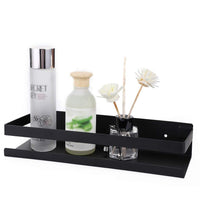 Black Bathroom Shower Shelf Kitchen Rack Storage Shelves Shampoo Holder Organizer Kings Warehouse 