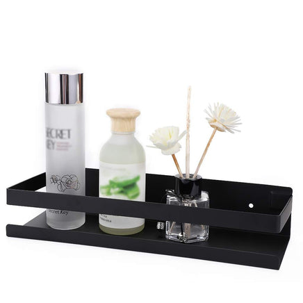 Black Bathroom Shower Shelf Kitchen Rack Storage Shelves Shampoo Holder Organizer Kings Warehouse 